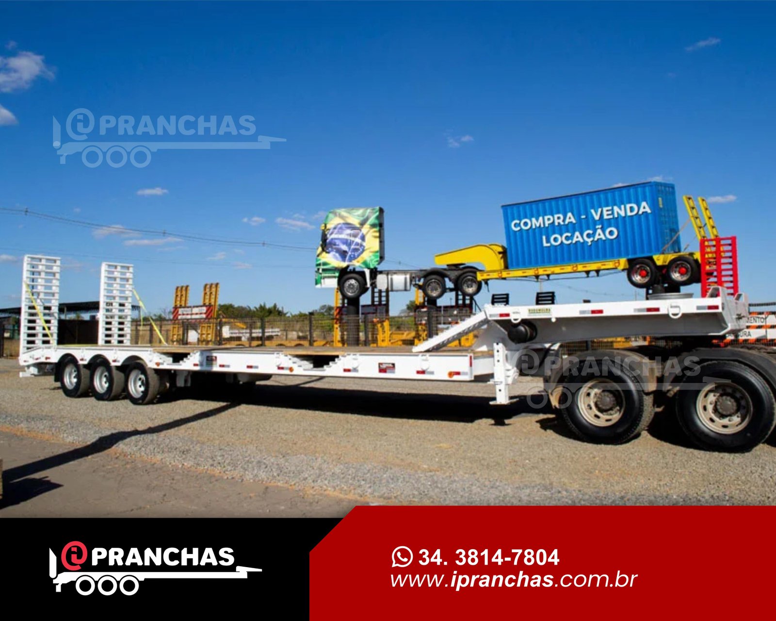 Prancha Agrícola Carrega Tudo