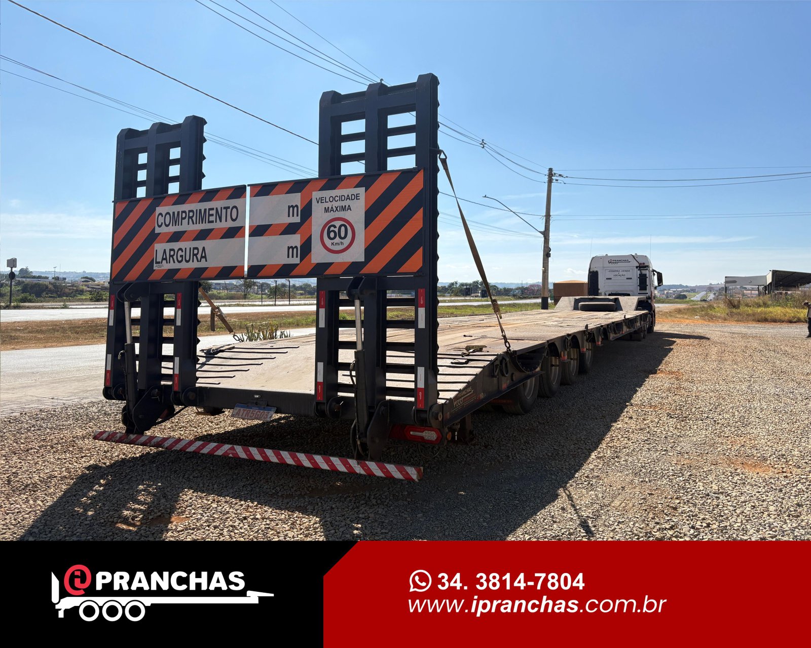 Prancha Carrega Tudo Reta 04 Eixos 2010 16,30mts